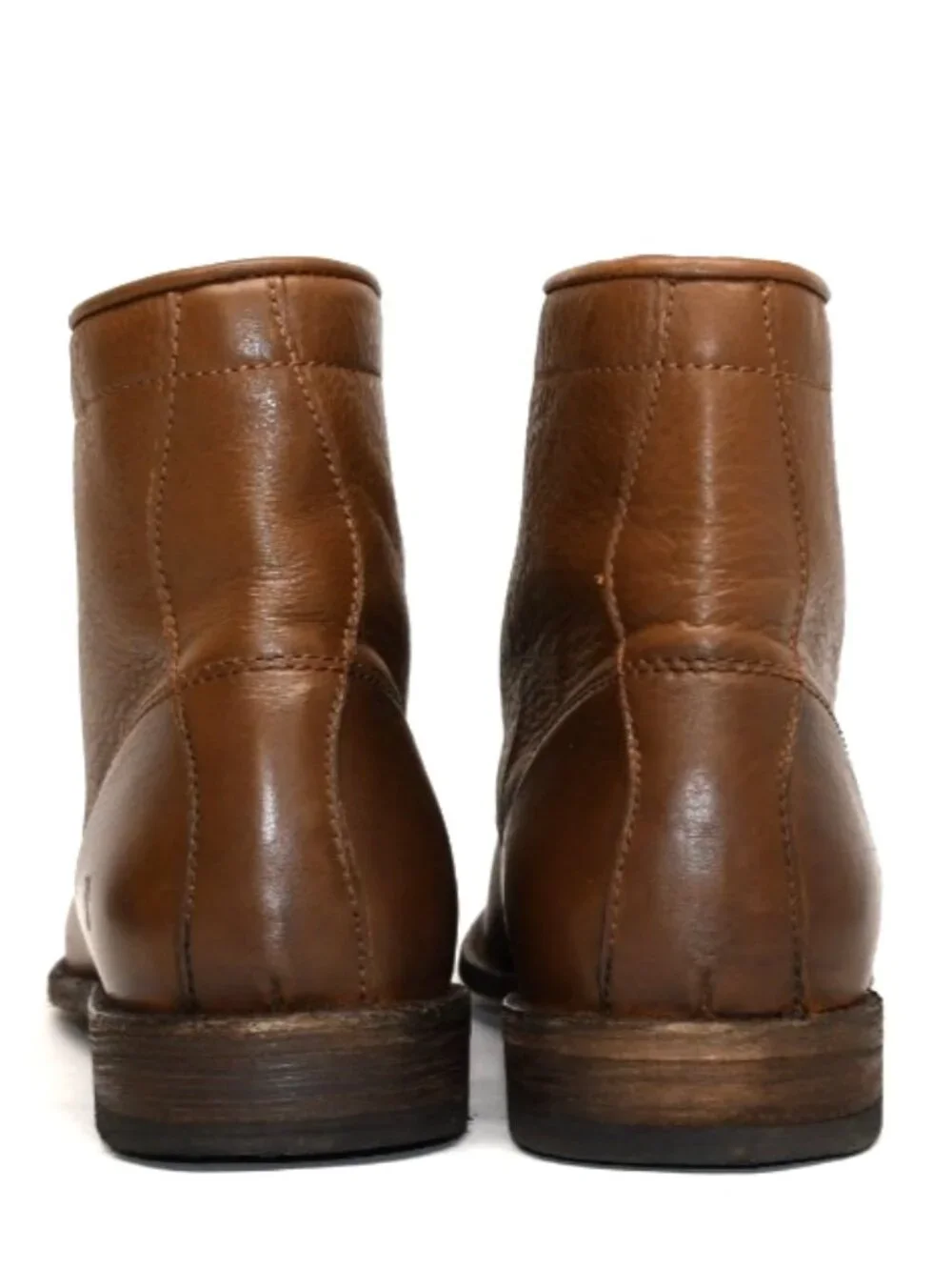 New! Frye Men's Tyler Plain Toe Boot Cognac Brown Size 11 D 3486070 DD537